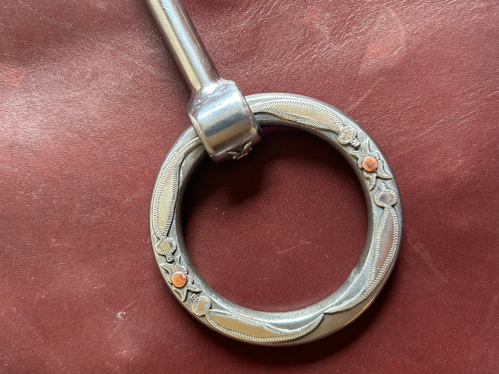 Mounted O-Ring Snaffle