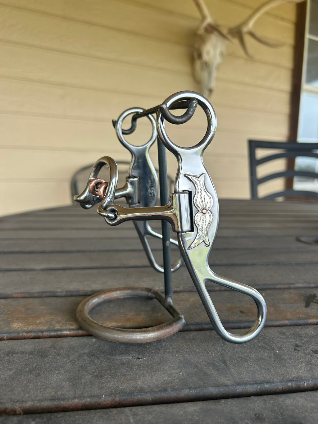 Silver Mounted Floating Port