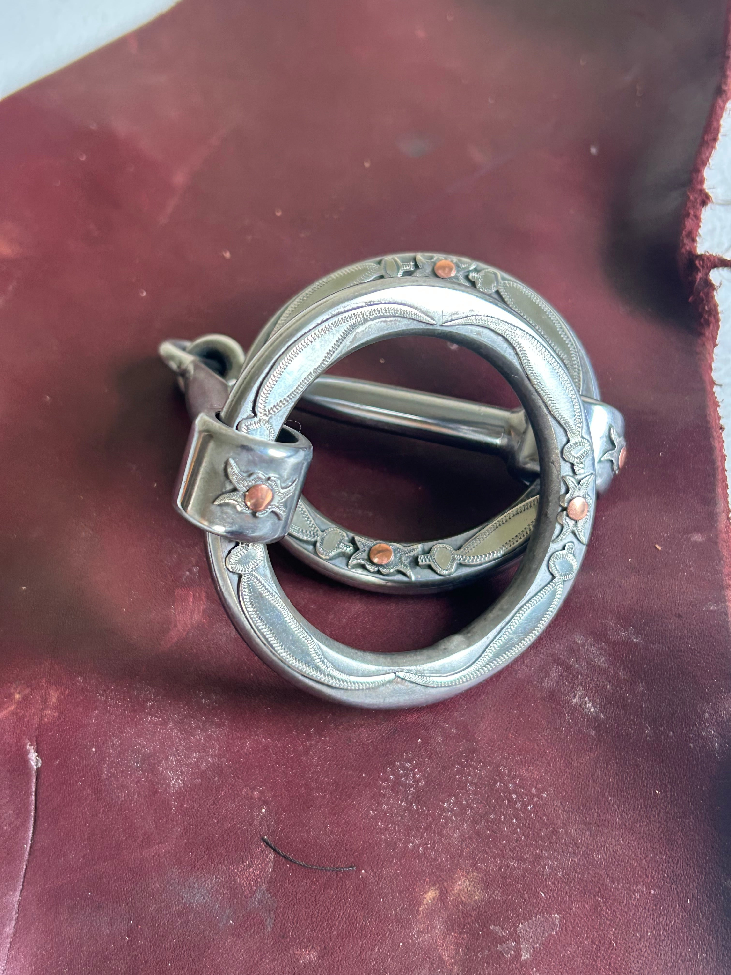 Mounted O-Ring Snaffle