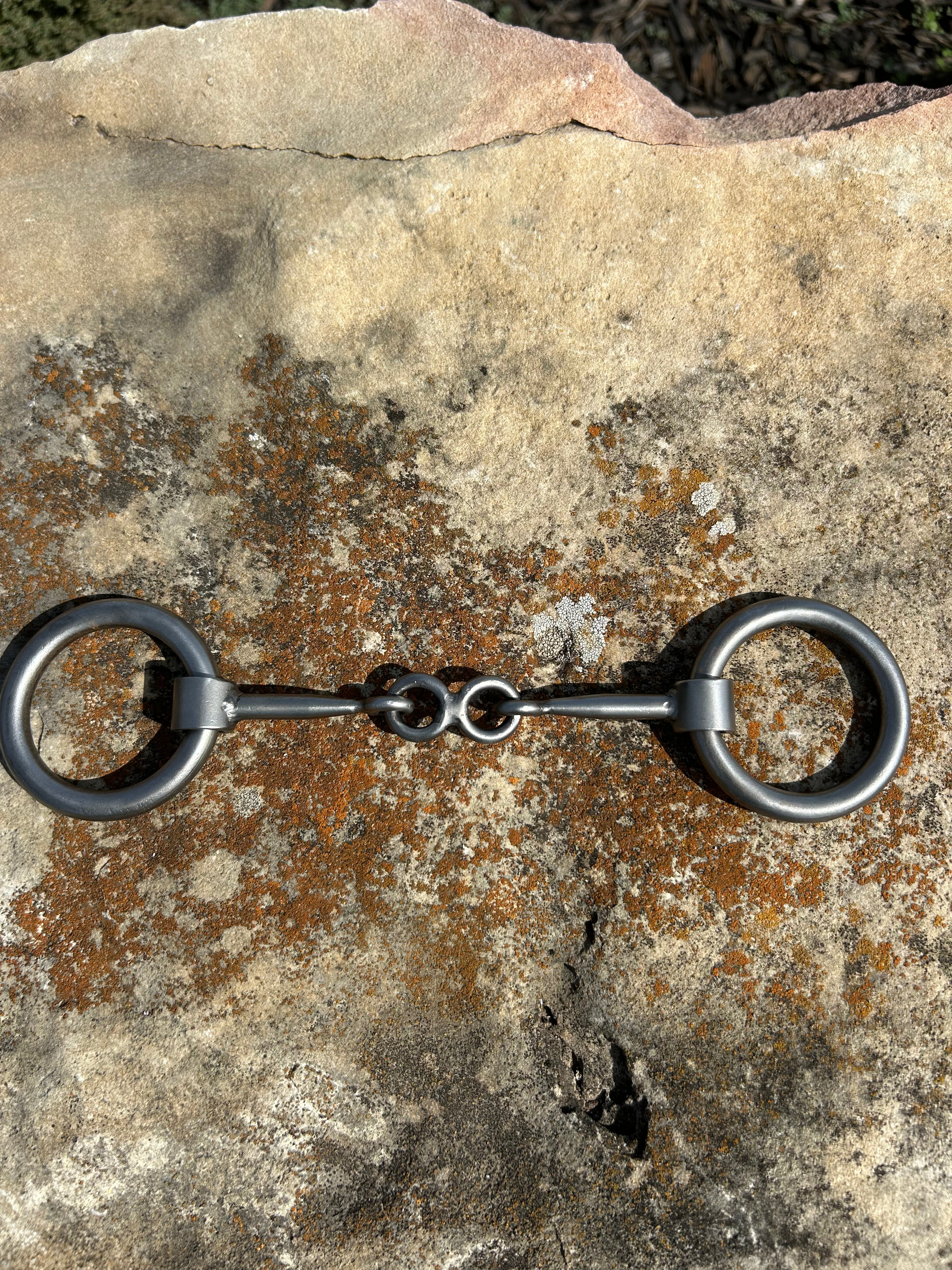 Double ring 3 piece O-ring snaffle
