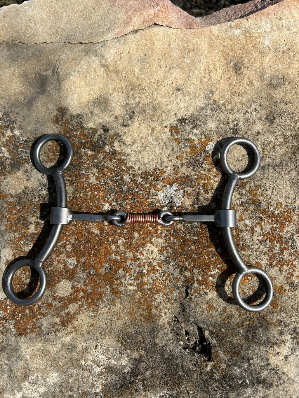 3 piece square dogbone gag bit