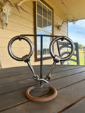 3 piece “prong” O-ring snaffle