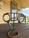 Double ring 3 piece O-ring snaffle