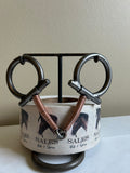 Copper Wrapped D-ring