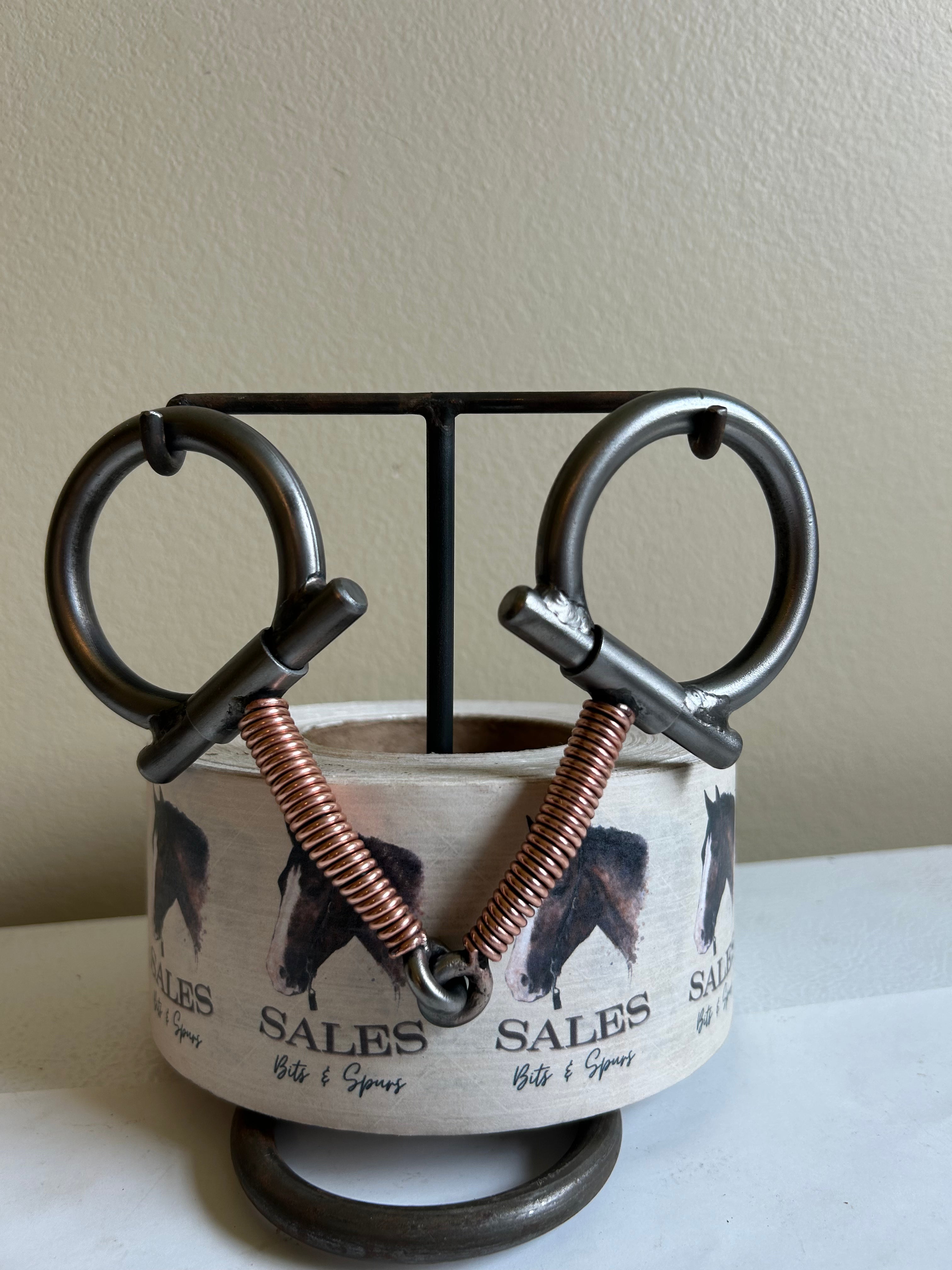 Copper Wrapped D-ring